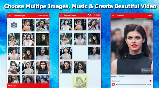 Video Editor - Video Maker Slideshow with music - عکس برنامه موبایلی اندروید
