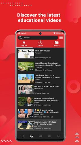 HBTube - Video Player - Free Background Music - عکس برنامه موبایلی اندروید