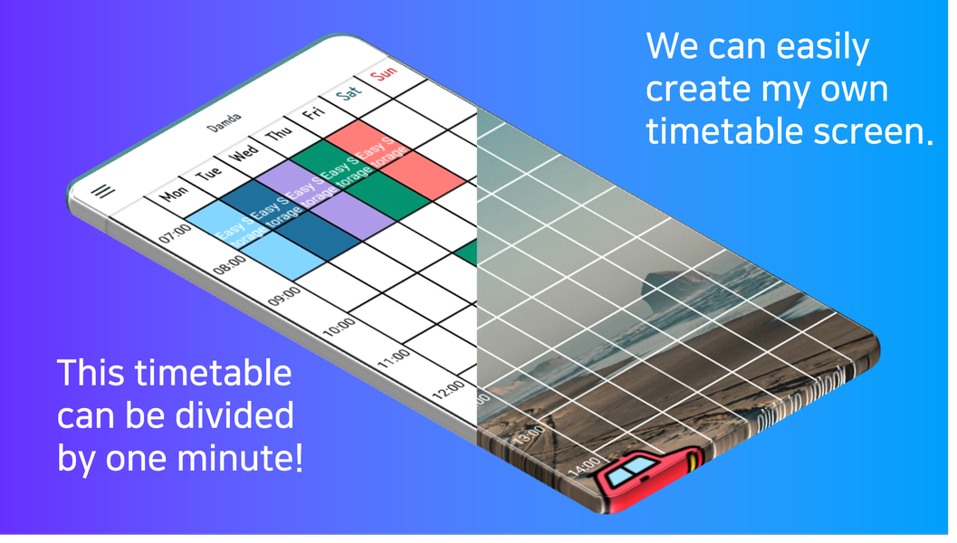 Planner Timetable with alarm f - عکس برنامه موبایلی اندروید