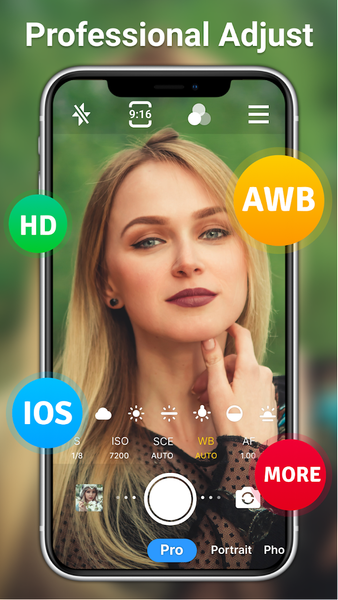 HD Camera for Android - عکس برنامه موبایلی اندروید