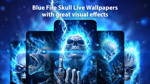 Blue Fire Animated Wallpaper  MyLiveWallpaperscom