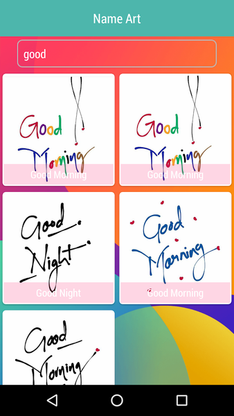 Name Art - Focus N Filter - Image screenshot of android app