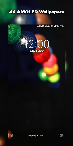 ۴K AMOLED Wallpapers - Live Wallpaper Changer - عکس برنامه موبایلی اندروید