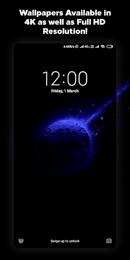 ۴K AMOLED Wallpapers - Live Wallpaper Changer - عکس برنامه موبایلی اندروید