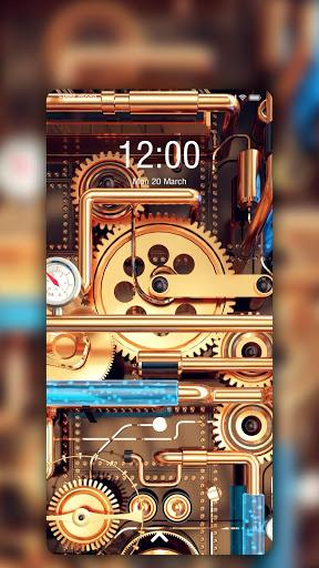 Mechanical Live Wallpaper Free - Image screenshot of android app