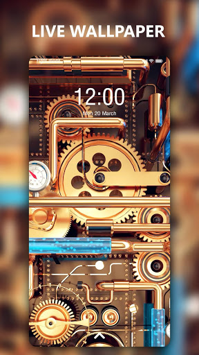 Mechanical live store wallpaper