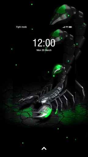 Scorpion Live Wallpaper FREE - Image screenshot of android app