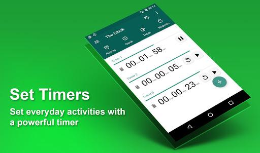 The Clock: Alarm Clock & Timer - عکس برنامه موبایلی اندروید