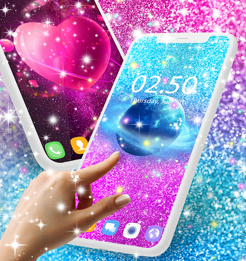 Glitter Galaxy Wallpapers  Wallpaper Cave