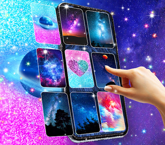 Glitter galaxy live wallpaper for Android - Download | Cafe Bazaar Glitter galaxy live wallpaper for Android - Download | Cafe Bazaar