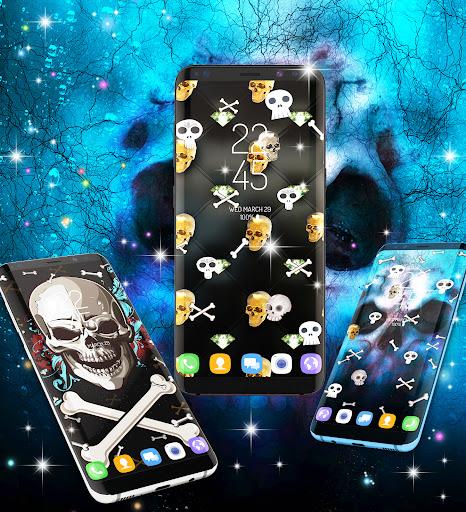 Skull live wallpaper - عکس برنامه موبایلی اندروید