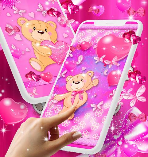 Teddy bear love wallpapers - عکس برنامه موبایلی اندروید