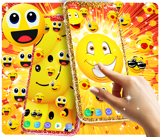 Emoji live wallpaper - عکس برنامه موبایلی اندروید