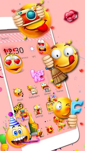 Emoji Wallpaper Theme - عکس برنامه موبایلی اندروید