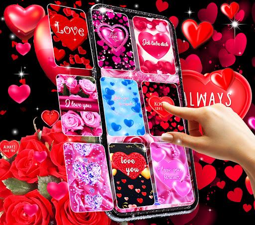 I love you live wallpaper - عکس برنامه موبایلی اندروید