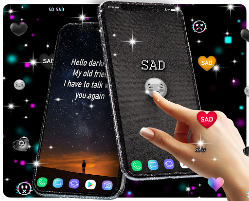 Sad wallpapers - Image screenshot of android app