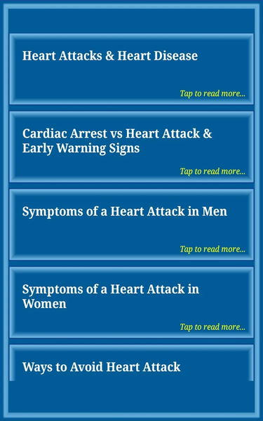 Heart Attack - عکس برنامه موبایلی اندروید
