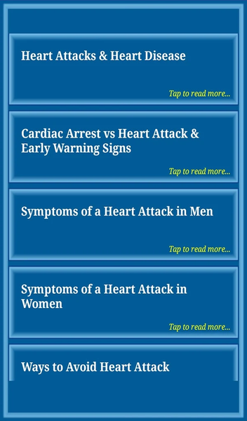 Heart Attack - عکس برنامه موبایلی اندروید