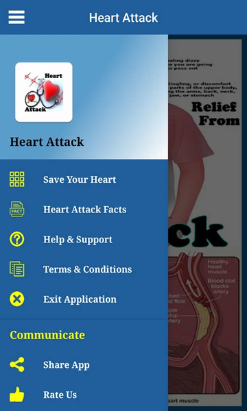 Heart Attack - Image screenshot of android app