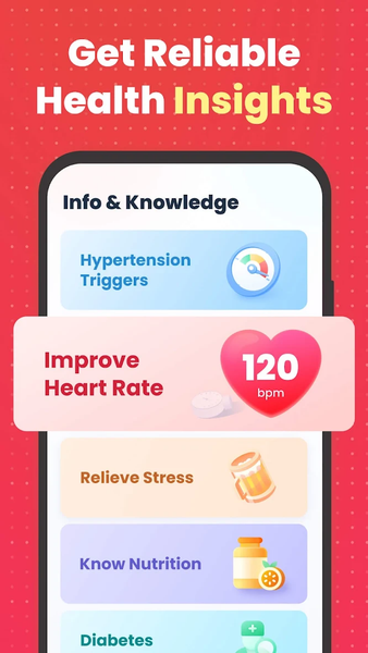 Heart Rate: Heart Rate Monitor - عکس برنامه موبایلی اندروید