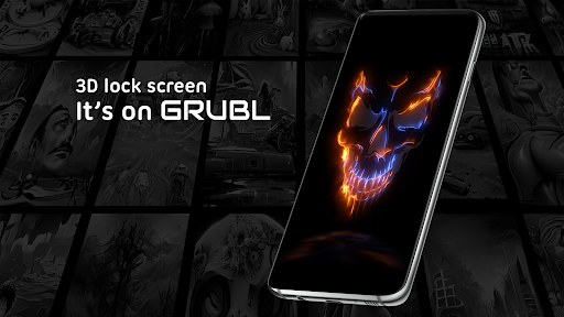 GRUBL™ ۴D Live Wallpapers AI - تصویر پسزمینه با هوش مصنوعی - عکس برنامه موبایلی اندروید