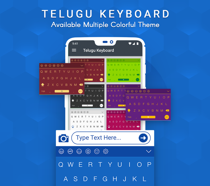 Telugu Keyboard - Image screenshot of android app