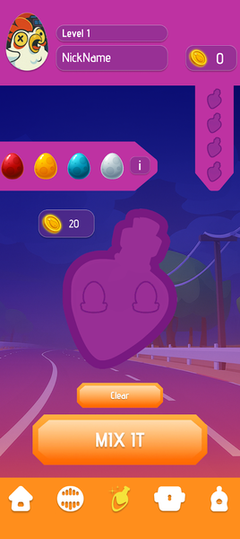 Catch&Road: Chick-Chock - Gameplay image of android game