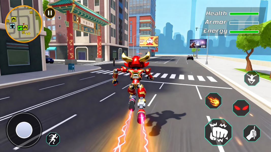 Dino Monster: City Rush - عکس بازی موبایلی اندروید