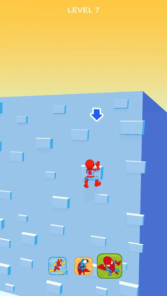 Super Hero Transform Run. A Fu - Gameplay image of android game