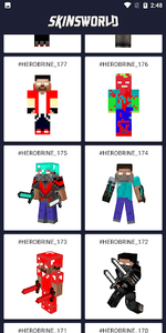 Herobrine Skins For MCPE GLSP for Android - Free App Download