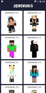 Herobrine Skins for Minecraft MCPE APK for Android Download