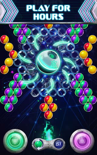 Bubble Heroes Galaxy - Gameplay image of android game