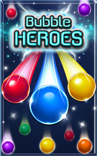 Bubble Heroes Galaxy - Gameplay image of android game