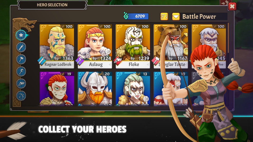 Heroes of Valhalla - Gameplay image of android game