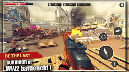 Sniper FPS: WW2 Shooter Games - Gameplay image of android game