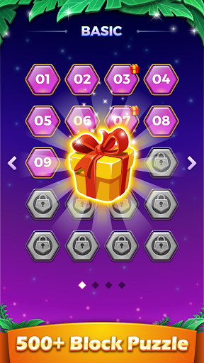 Hexa Block Puzzle - Classic Block Games - Gameplay image of android game