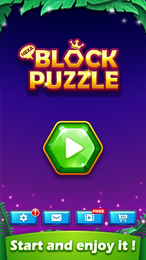 Hexa Block Puzzle - Classic Block Games - Gameplay image of android game