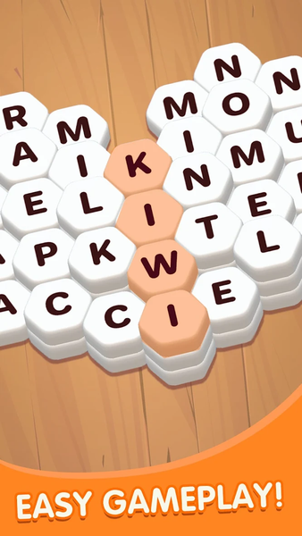 Hexa Word: Hexagon Word Block - عکس بازی موبایلی اندروید