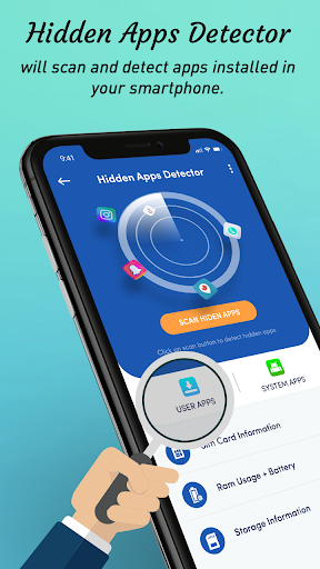 Hidden Apps Detector - عکس برنامه موبایلی اندروید