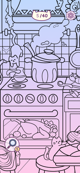 Hidden Cats - Art Story - عکس بازی موبایلی اندروید