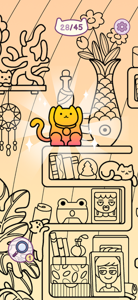 Hidden Cats - Art Story - عکس بازی موبایلی اندروید