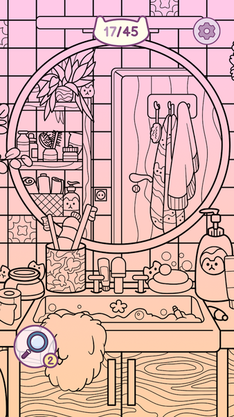 Hidden Cats - Art Story - عکس بازی موبایلی اندروید