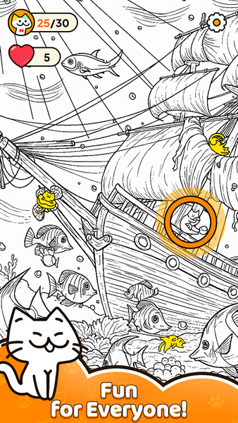 Find Cats: Spot Hidden Object - عکس بازی موبایلی اندروید