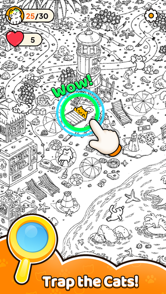 Find Cats - عکس بازی موبایلی اندروید