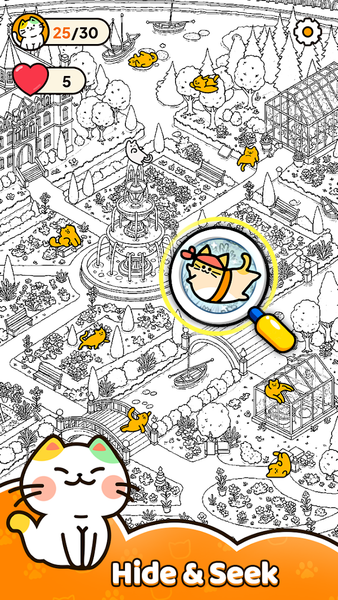Find Cats: Spot Hidden Object - عکس بازی موبایلی اندروید