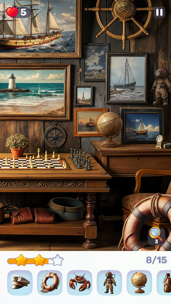 Hidden Objects: Journey Story - عکس بازی موبایلی اندروید