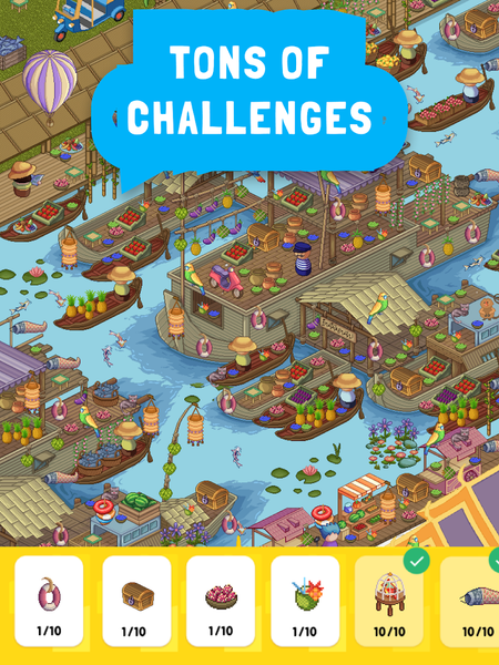 Hidden Objects Island - عکس بازی موبایلی اندروید