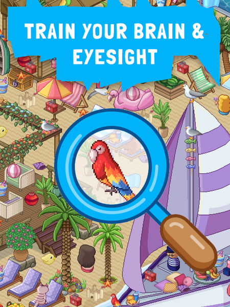 Hidden Objects Island - عکس بازی موبایلی اندروید