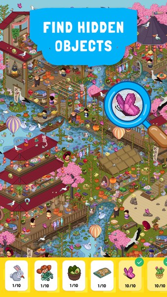 Hidden Objects Island - عکس بازی موبایلی اندروید
