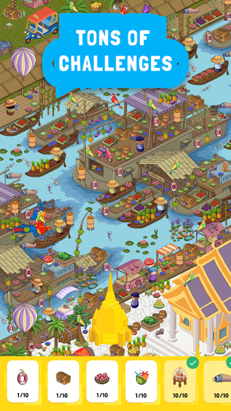 Hidden Objects Island - عکس بازی موبایلی اندروید